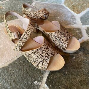 Madewell chunky heels